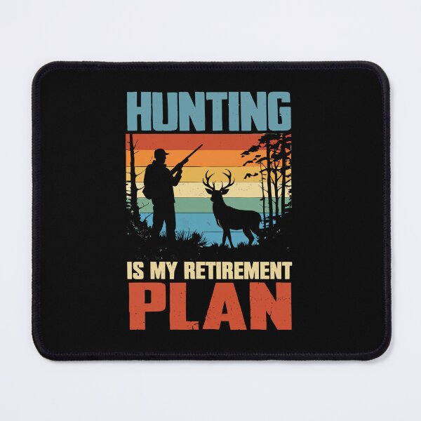 Item preview, Hunting Is My Retirement Plan - Retro Hunter Sunset Art designed and sold by BendyBeasts.