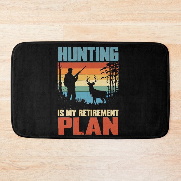 Item preview, Hunting Is My Retirement Plan - Retro Hunter Sunset Art designed and sold by BendyBeasts.