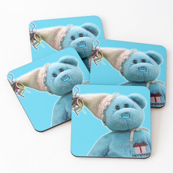 Item preview, Beanie Baby Birthday Bear designed and sold by peachbuttery.