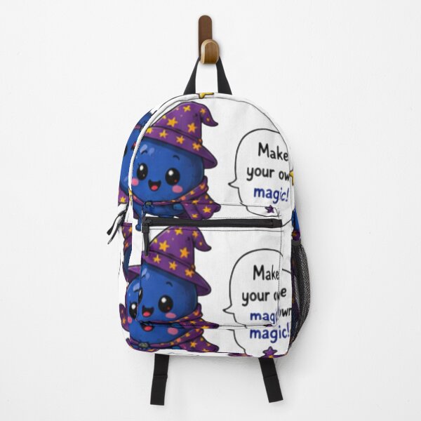 Item preview, Cute Kawaii Wizard Blueberry – Make Your Own Magic designed and sold by DailyDoodlesBySumbul.