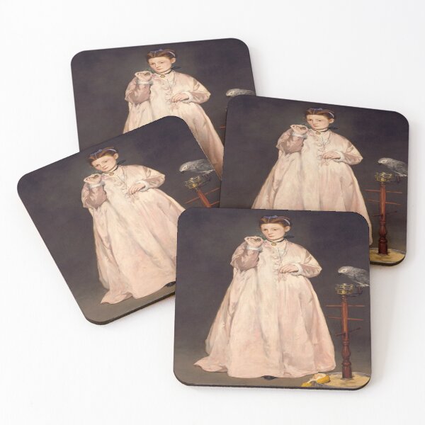 Item preview,  Lady with a Parrot-Édouard Manet designed and sold by LumiereSasha.