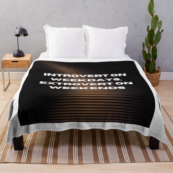 Item preview, Introvert on Weekdays, Extrovert on Weekends designed and sold by jpubdesigns.