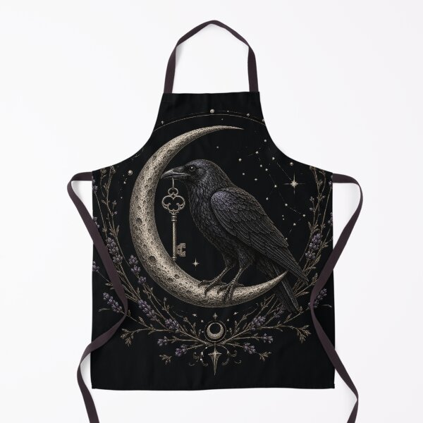 Item preview, Raven Moon and Silver Key designed and sold by PixelToPress.