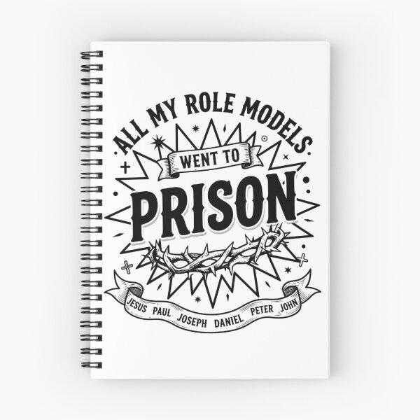 Item preview, All My Role Models Went to Prison Christian 2 designed and sold by Positive&FunnyThings.