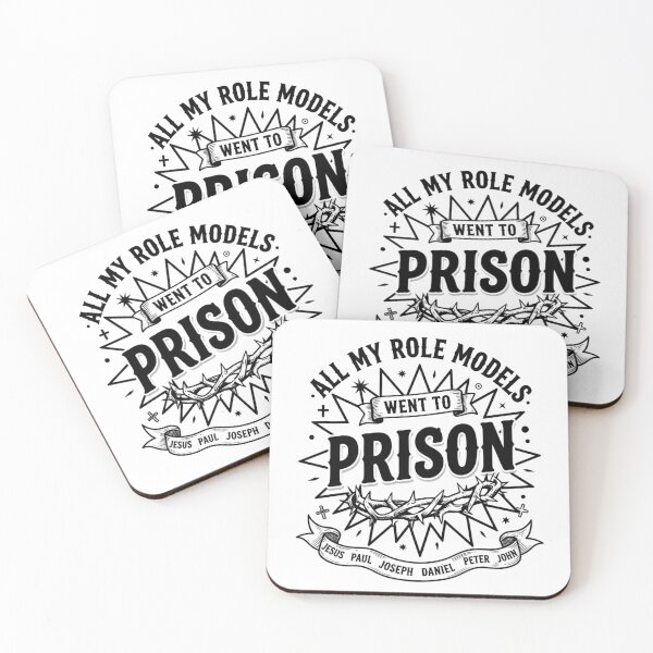 Item preview, All My Role Models Went to Prison Christian 2 designed and sold by Positive&FunnyThings.