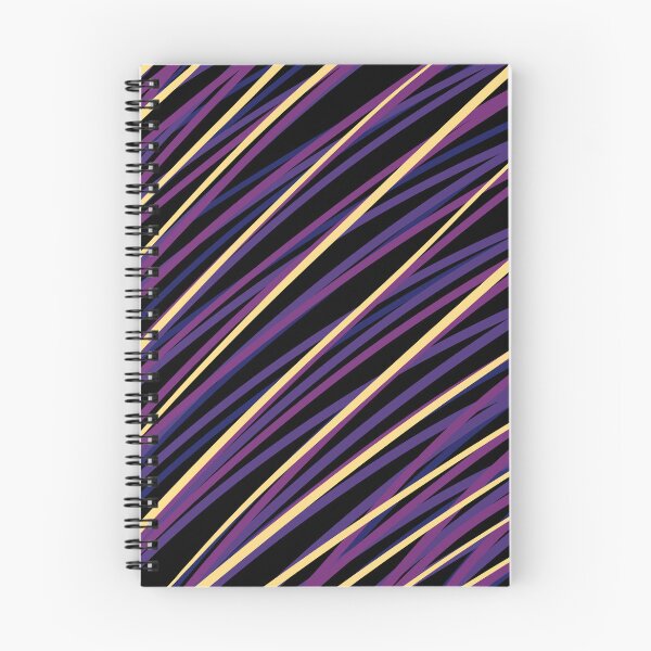 Item preview, Purple and Gold Abstract Lines Pattern designed and sold by SaraPixels.