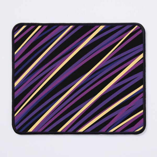 Item preview, Purple and Gold Abstract Lines Pattern designed and sold by SaraPixels.