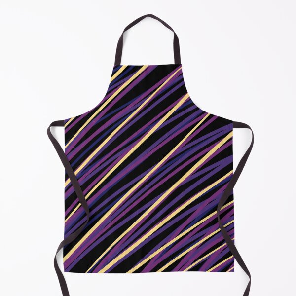 Item preview, Purple and Gold Abstract Lines Pattern designed and sold by SaraPixels.