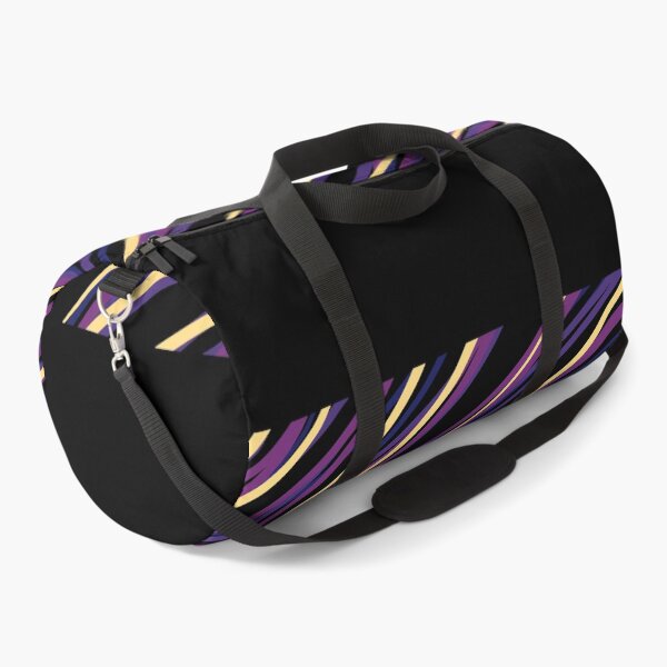 Item preview, Purple and Gold Abstract Lines Pattern designed and sold by SaraPixels.