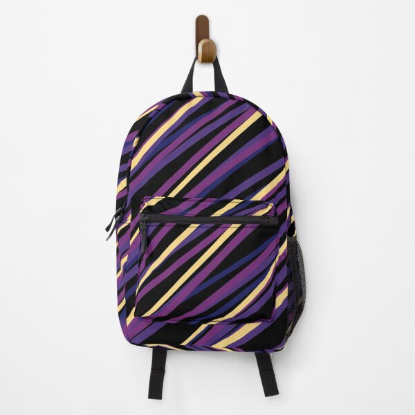 Item preview, Purple and Gold Abstract Lines Pattern designed and sold by SaraPixels.