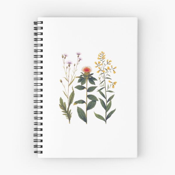 Item preview, Vintage Botanical Wildflower Bouquet for Nature Lovers designed and sold by AntiqueImages.