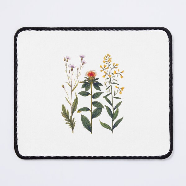 Item preview, Vintage Botanical Wildflower Bouquet for Nature Lovers designed and sold by AntiqueImages.