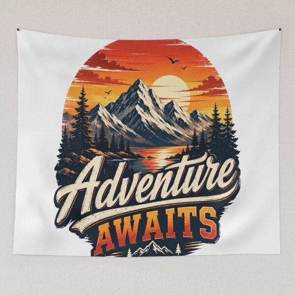Item preview, Adventure awaits  designed and sold by urbanshop7.