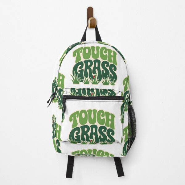 Item preview, Touch Grass Funny Meme Typography designed and sold by Fakhim95.