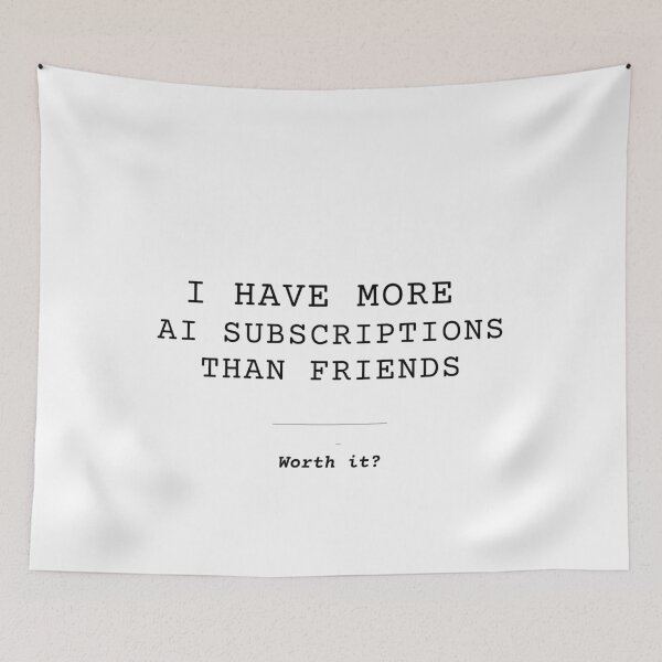 Item preview, AI Subscriptions Tour Tee  designed and sold by BhavyaMR.