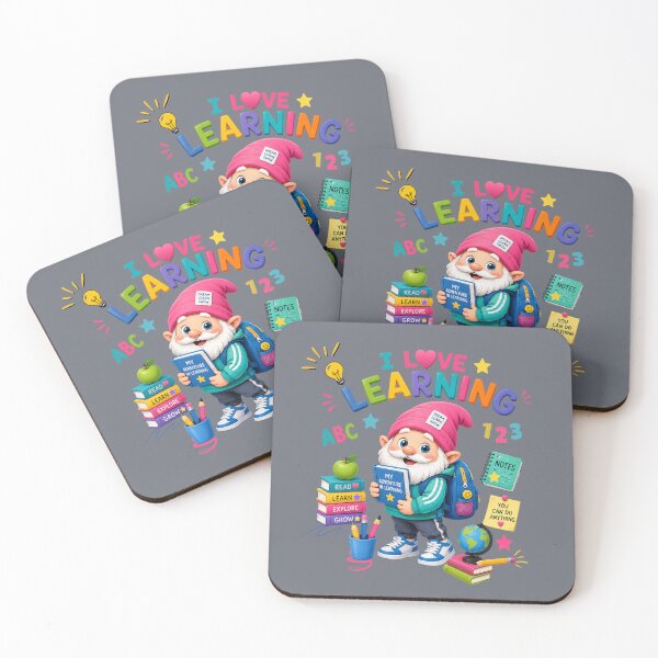 Item preview, Cute School Gnome with Backpack | I Love Learning | Back to School Shirt designed and sold by Aimetoi.