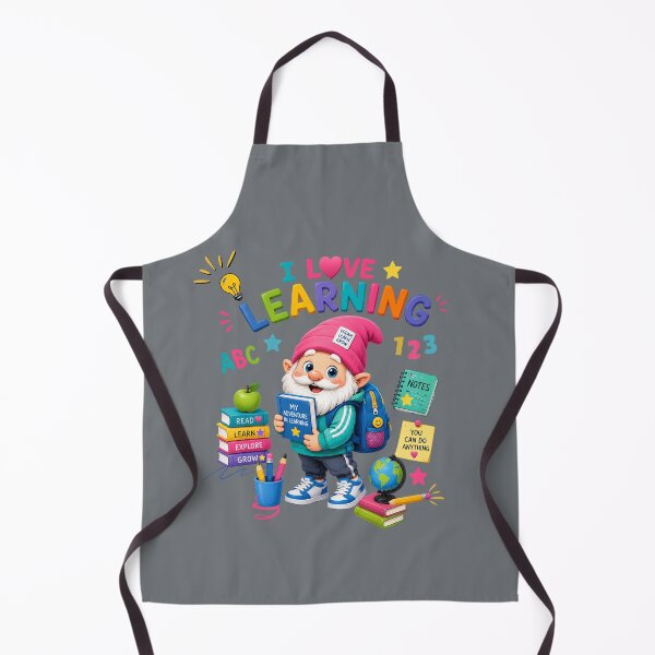 Item preview, Cute School Gnome with Backpack | I Love Learning | Back to School Shirt designed and sold by Aimetoi.