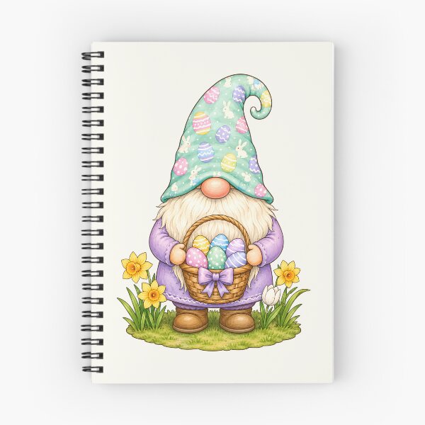 Item preview, Easter Gnome with Pastel Egg Basket designed and sold by Victor Shadehorn.