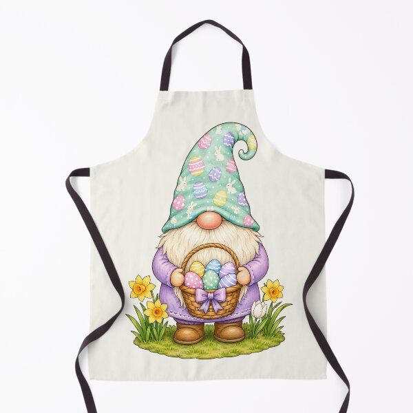 Item preview, Easter Gnome with Pastel Egg Basket designed and sold by Victor Shadehorn.