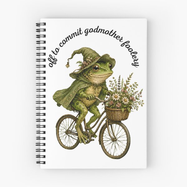 Item preview, Off to Commit Godmother Foolery Cottagecore Fairy Godmother Frog designed and sold by BumbleBloom7.