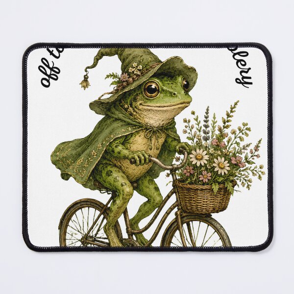 Item preview, Off to Commit Godmother Foolery Cottagecore Fairy Godmother Frog designed and sold by BumbleBloom7.