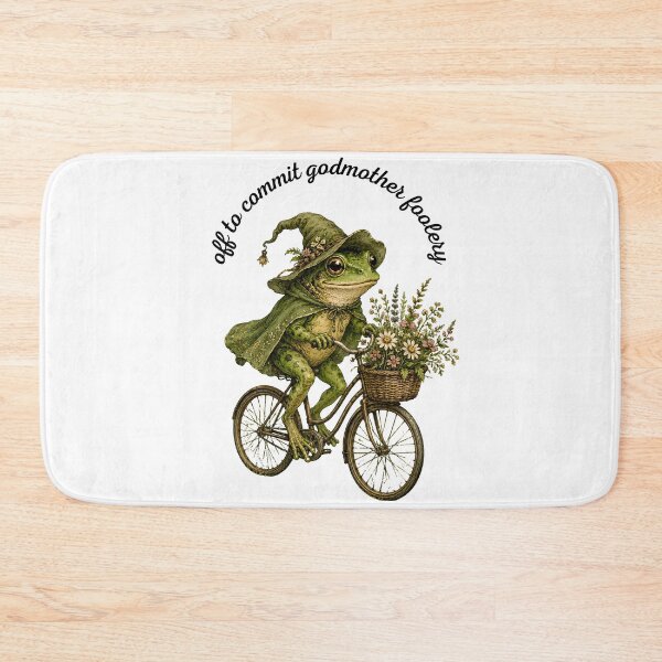 Item preview, Off to Commit Godmother Foolery Cottagecore Fairy Godmother Frog designed and sold by BumbleBloom7.