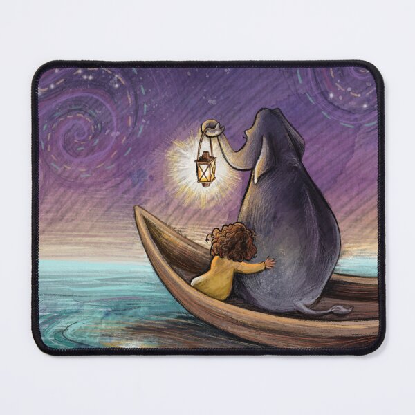 Item preview, Whimsical and magical boat ride designed and sold by pacepaintings.