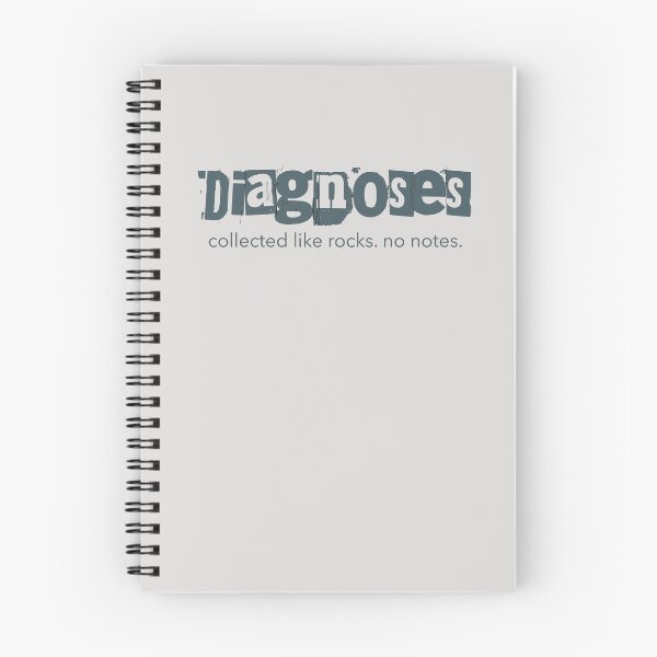 Item preview, Collecting Diagnoses Like Rocks — Late Diagnosis designed and sold by Notty DOT.