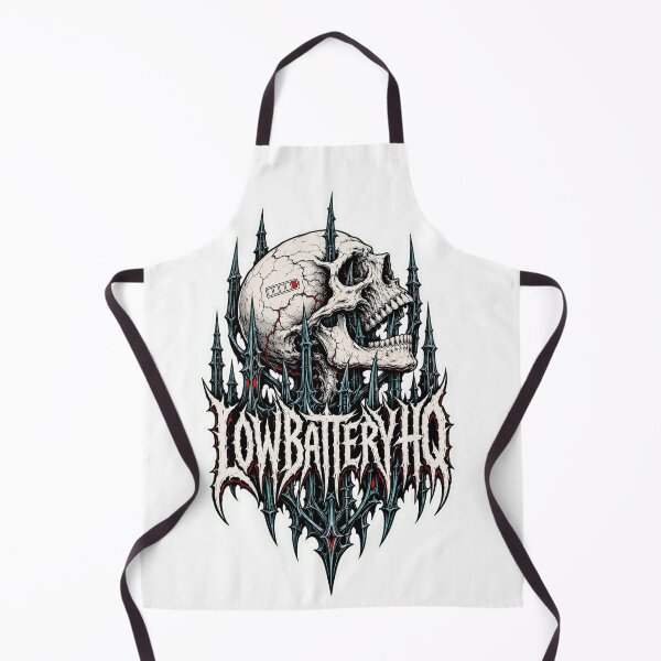Item preview, Spirebound Skull | LOWBATTERYHQ Dark Streetwear designed and sold by LowBatteryHQ.