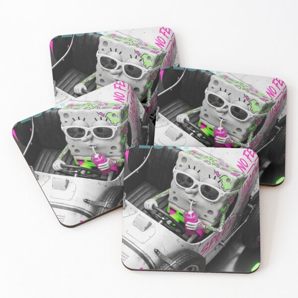 Item preview, Neon Slurp Racer: When Speed Drinks in Color designed and sold by Print Fiction.