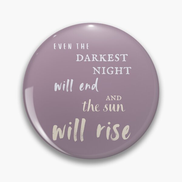 Item preview, Victor Hugo Les Miserables Quote Even the darkest night will end and the sun will rise designed and sold by violet-hope.