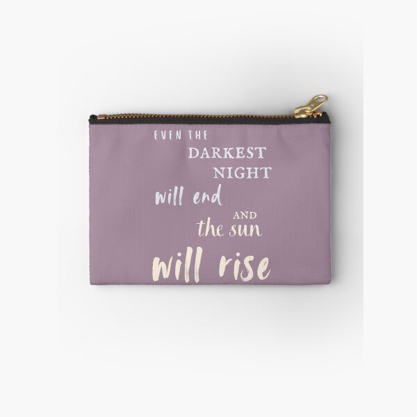 Item preview, Victor Hugo Les Miserables Quote Even the darkest night will end and the sun will rise designed and sold by violet-hope.