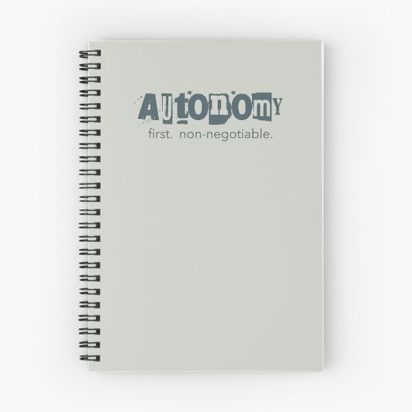 Item preview, My Autonomy Is Non Negotiable – PDA Autistic Pride designed and sold by Notty DOT.