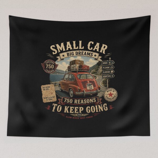 Item preview, Car Adventure designed and sold by UnoqueVintage.