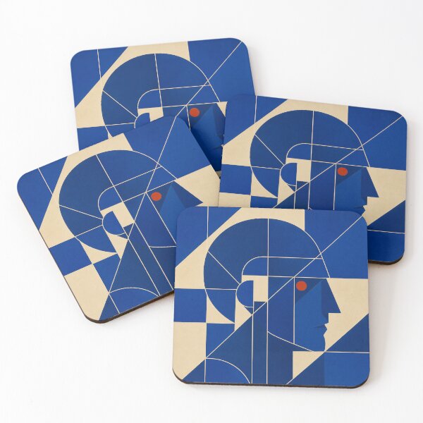 Item preview, Geometric Human Profile  designed and sold by PixelToPress.