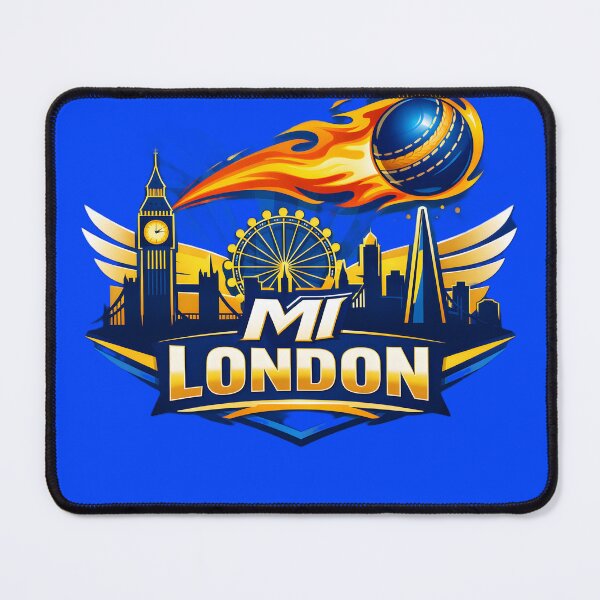 Item preview, MI London Cricket Flame Skyline – 2026 Heritage Edition designed and sold by WhisperFrame.