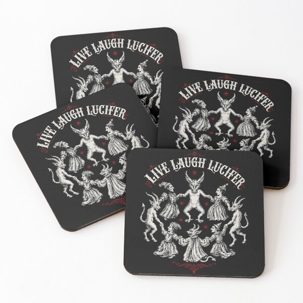 Item preview, Live Laugh Lucifer Infernal Folk Dancesss designed and sold by Victor Shadehorn.