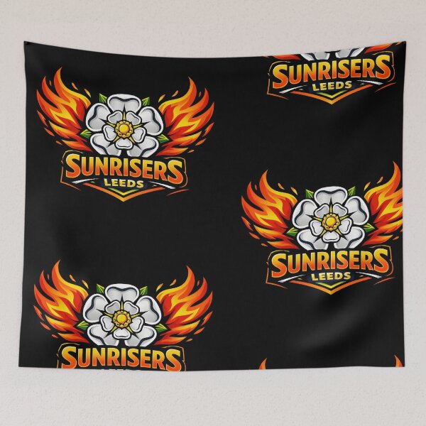Item preview, Sunrisers Leeds Yorkshire Rose Flame Wings designed and sold by WhisperFrame.