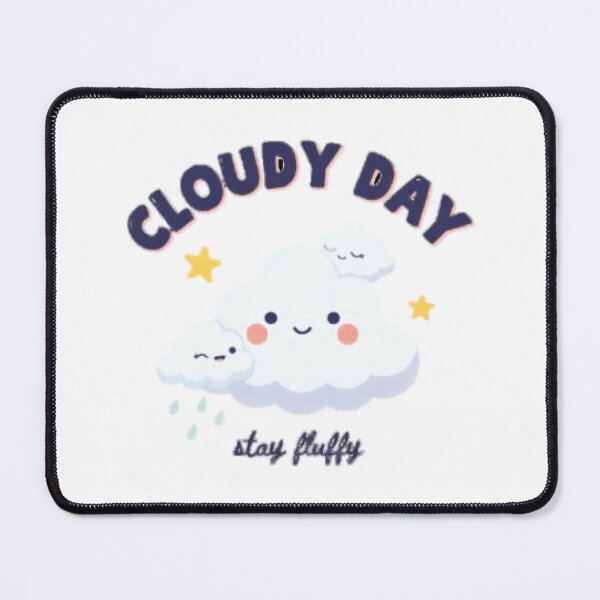 Item preview, Cloudy Day Stay Fluffy T-Shirt | Cute Kawaii Cloud | Pastel Sky Aesthetic designed and sold by Faisal Shah.