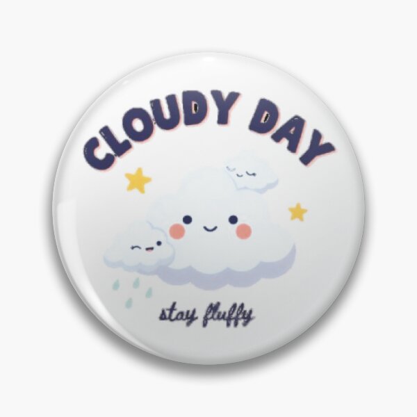 Item preview, Cloudy Day Stay Fluffy T-Shirt | Cute Kawaii Cloud | Pastel Sky Aesthetic designed and sold by Faisal  Shah.