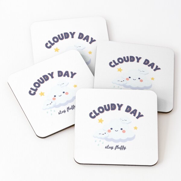Item preview, Cloudy Day Stay Fluffy T-Shirt | Cute Kawaii Cloud | Pastel Sky Aesthetic designed and sold by Faisal  Shah.