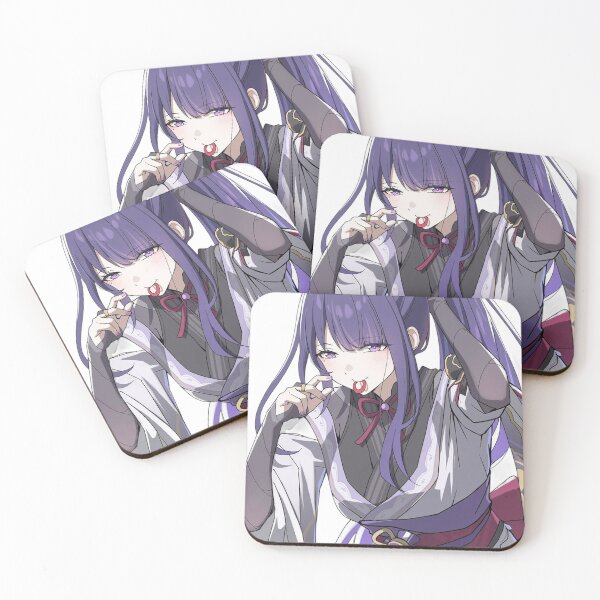 Item preview, Raiden Shogun Eating Snack Genshin Impact designed and sold by KomiArts.