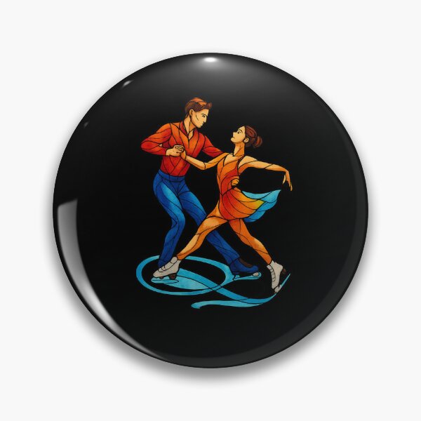 Item preview, Couple Skating designed and sold by pikeprints.