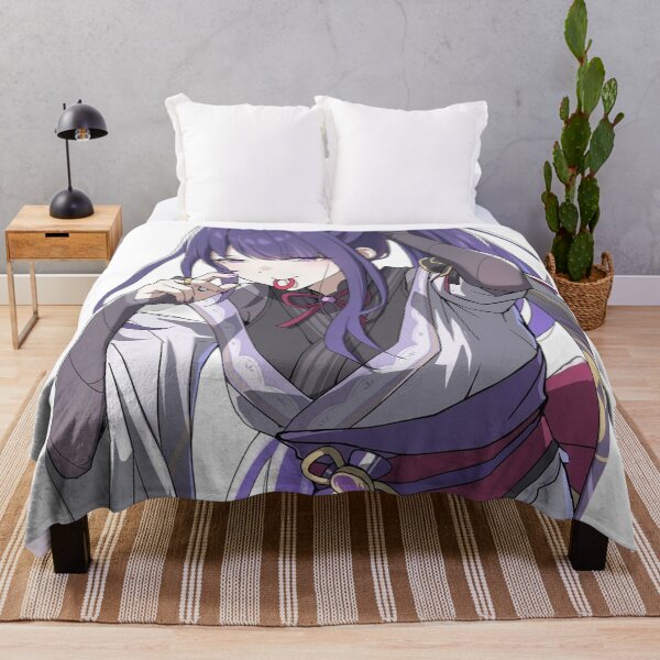 Item preview, Raiden Shogun Eating Snack Genshin Impact designed and sold by KomiArts.