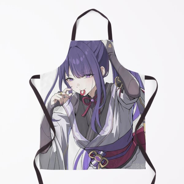 Item preview, Raiden Shogun Eating Snack Genshin Impact designed and sold by KomiArts.
