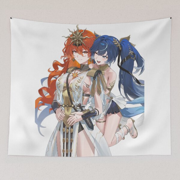 Item preview, Augusta and Luno Traditional Outfits Wuthering Waves designed and sold by KomiArts.