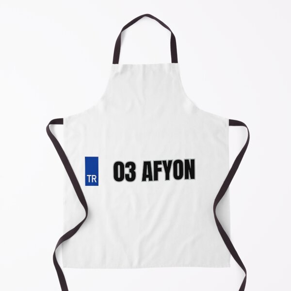 Item preview, 03 Afyon Turkish license plate designed and sold by dt-streetwear.