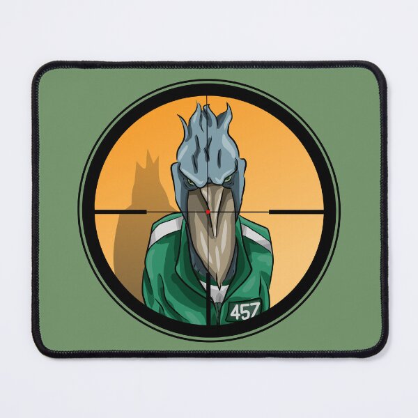 Item preview, Shoebill Sniper – Survival Game Parody Inspired Bird Illustration designed and sold by MechanicalART.