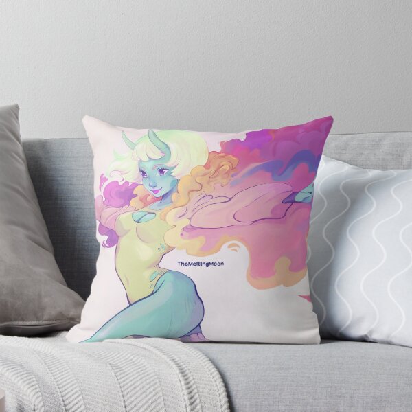 Item preview, Pastel Smoke Oni Girl designed and sold by TheMeltingMoon.