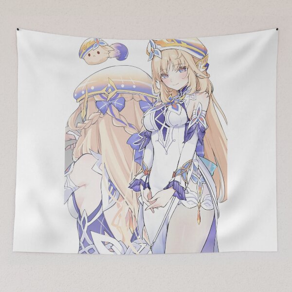 Item preview, Nicole Reeyn White Blue Outfit Genshin Impact designed and sold by KomiArts.